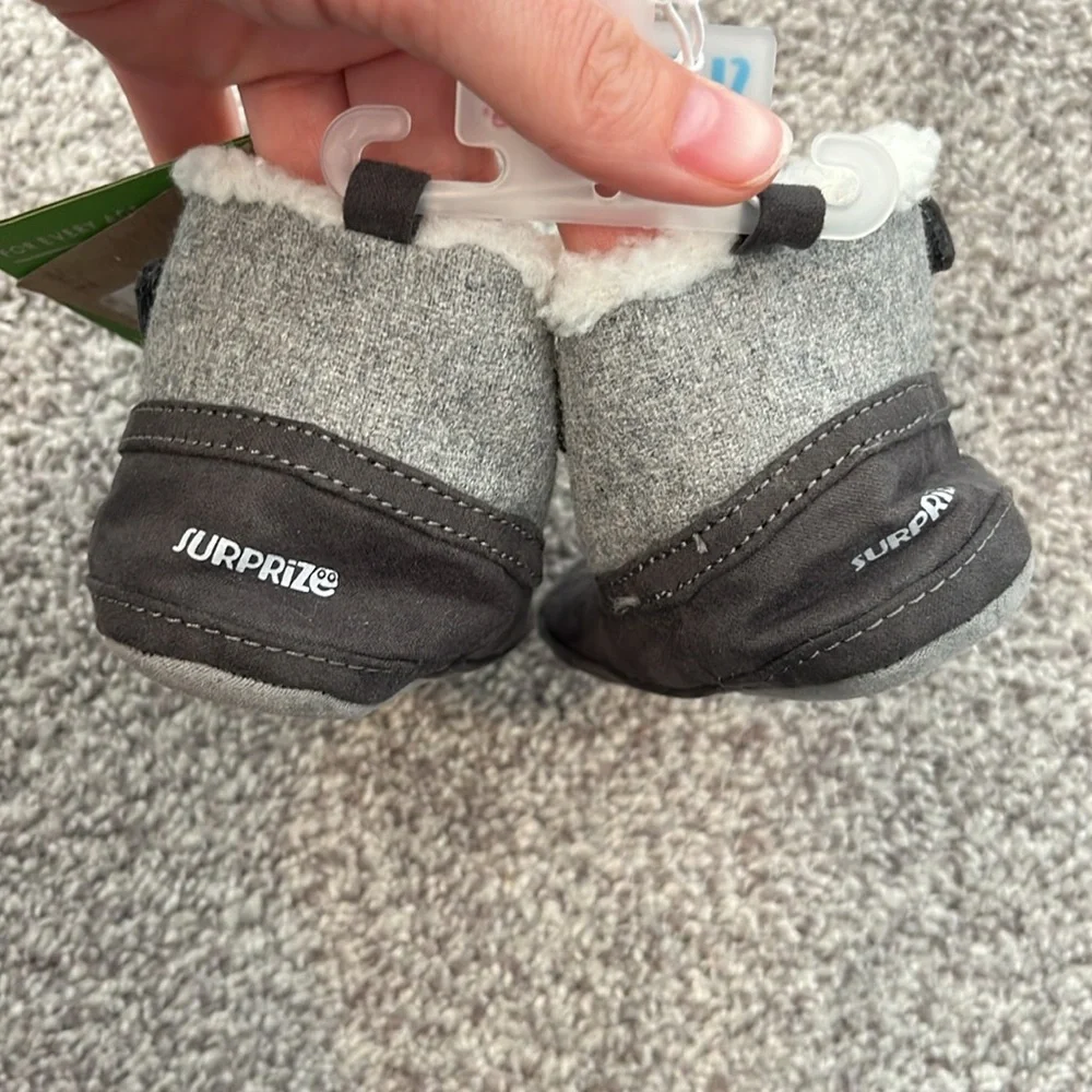 Surprize by Stride Rite Grey/Dean 6-12months